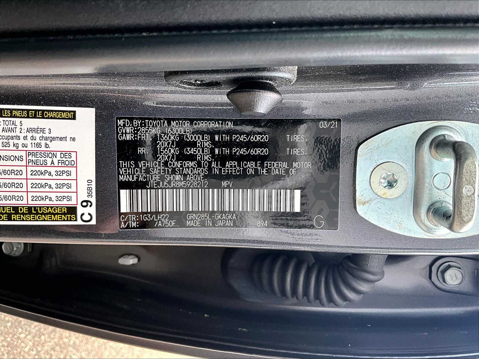 2021 Toyota 4Runner Nightshade Edition photo 6