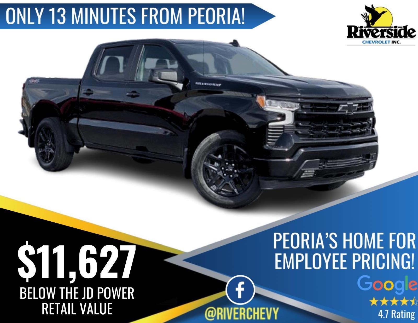 Used 2025 Black Chevrolet RST image 1
