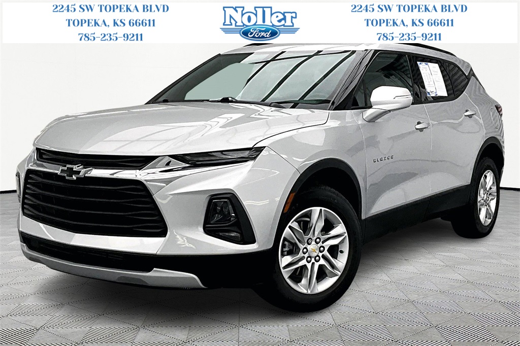 Used 2022 Chevrolet Blazer 2LT with VIN 3GNKBCR47NS137163 for sale in Kansas City