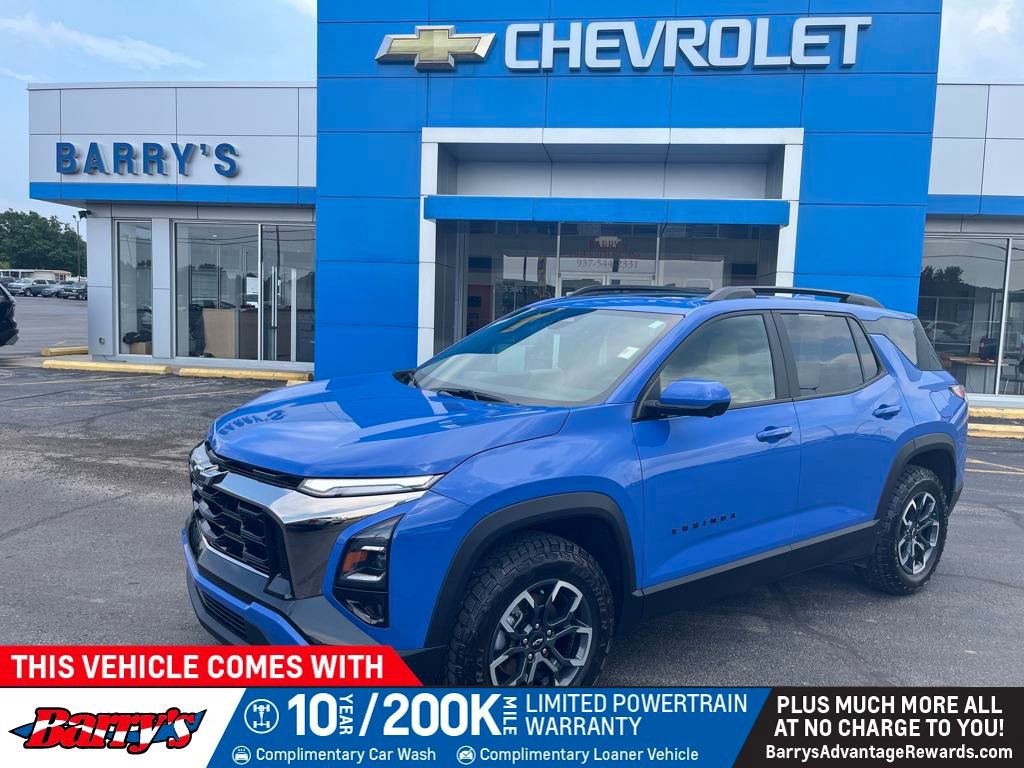 Used 2025 Reef Blue Metallic Chevrolet ACTIV image 1