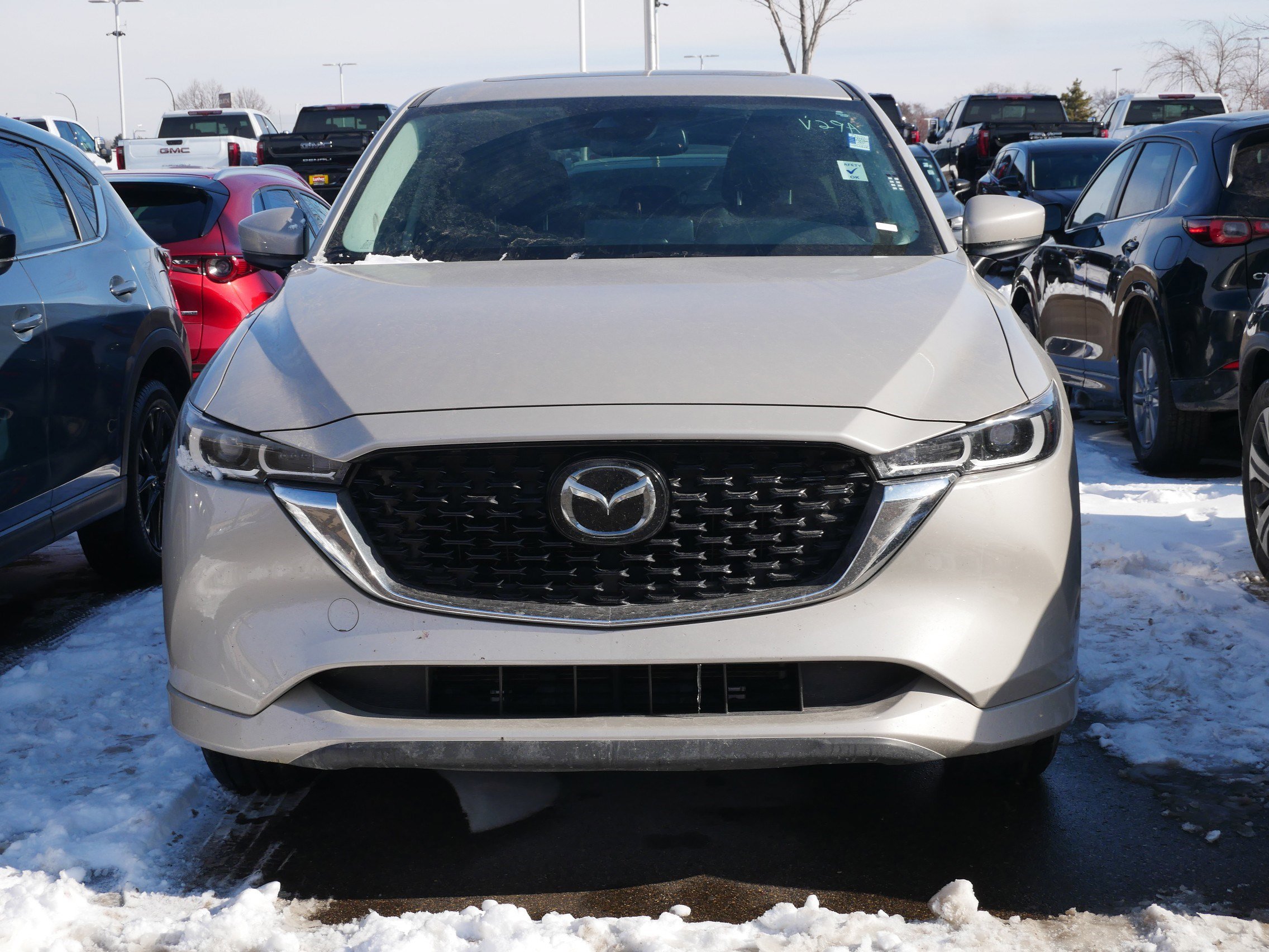 Used 2025 Mazda CX-5 S Preferred package with VIN JM3KFBCL2S0550514 for sale in Brooklyn Center, Minnesota