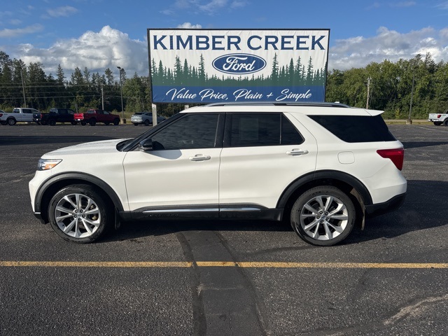 Used 2023 Ford Explorer Platinum with VIN 1FM5K8HC1PGB72967 for sale in Pine River, Minnesota