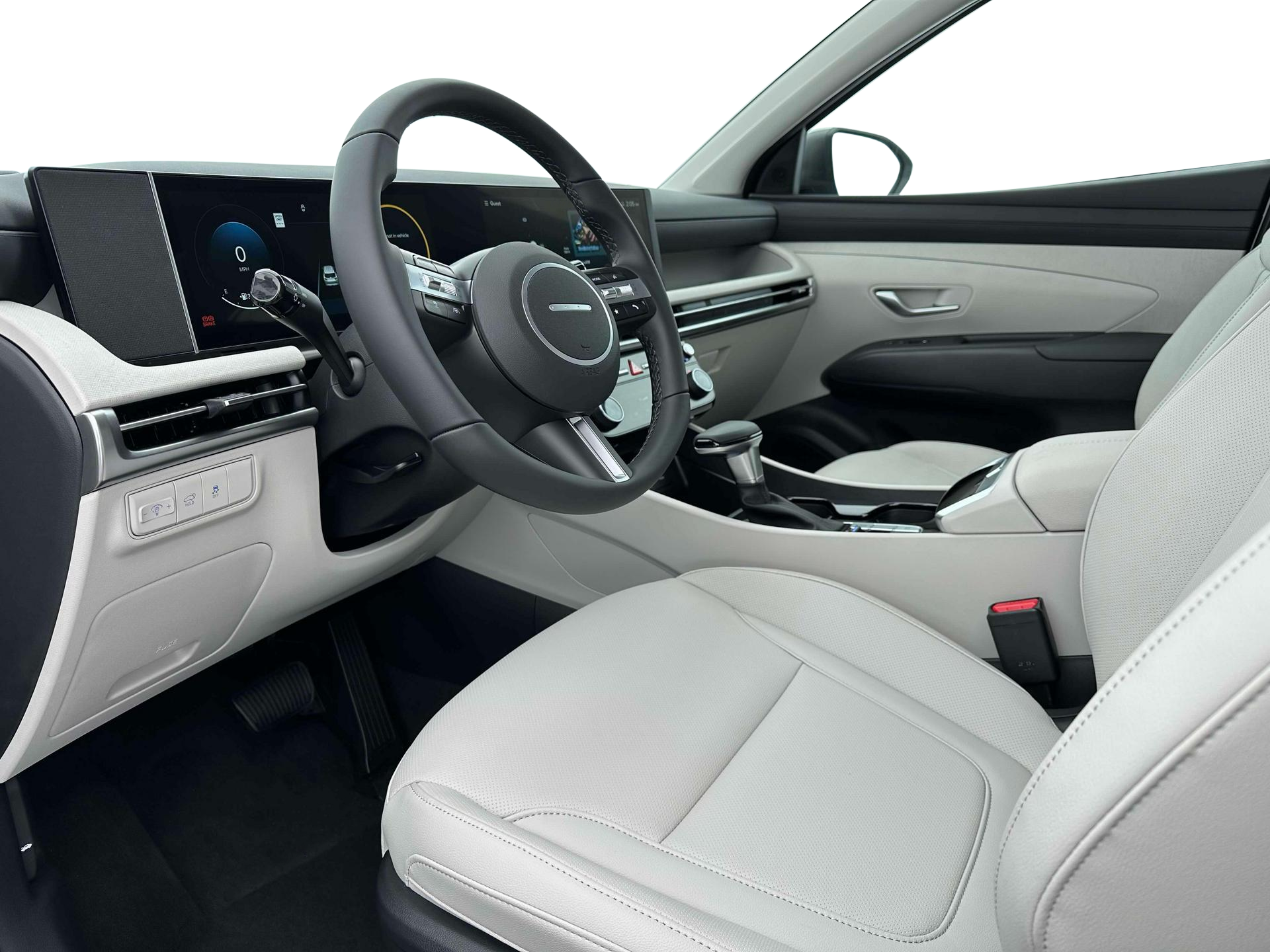 New 2025 White Hyundai SEL Convenience AWD image 49