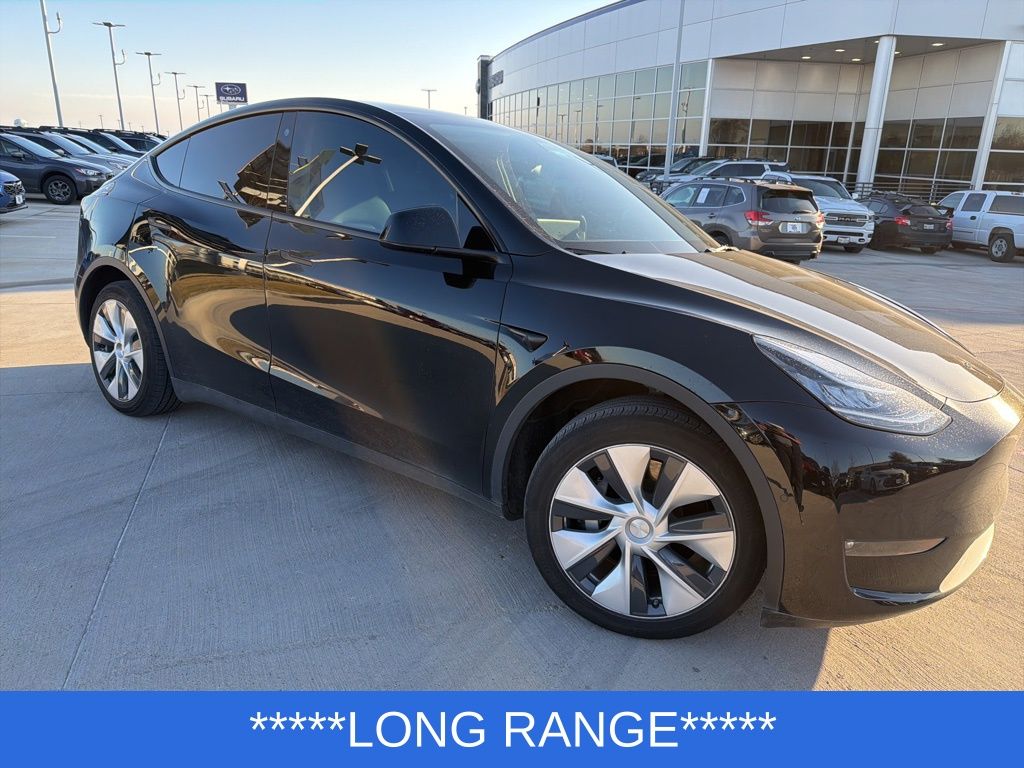 Used 2022 Tesla Model Y Long Range with VIN 7SAYGDEE6NF423929 for sale in Fort Worth, TX