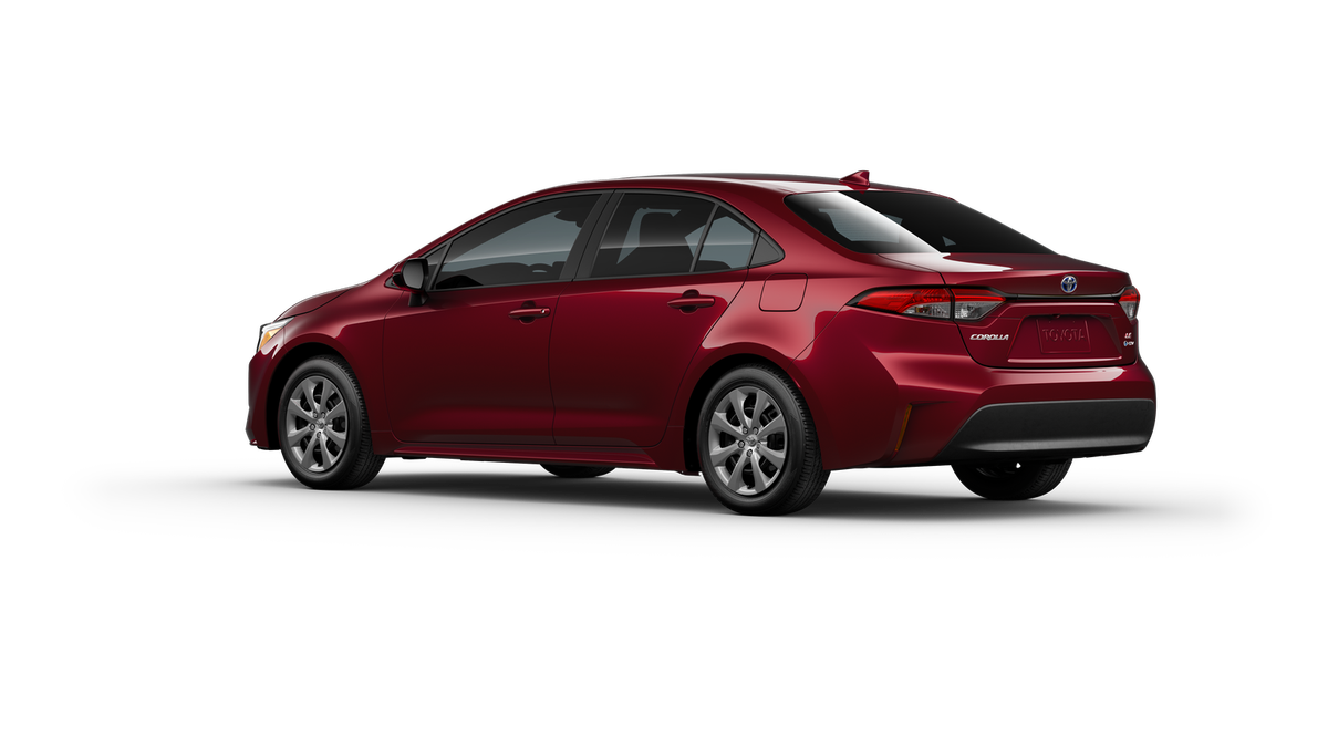 New 2025 Ruby Flare Pearl [extra_cost_color] Toyota Hybrid LE image 6