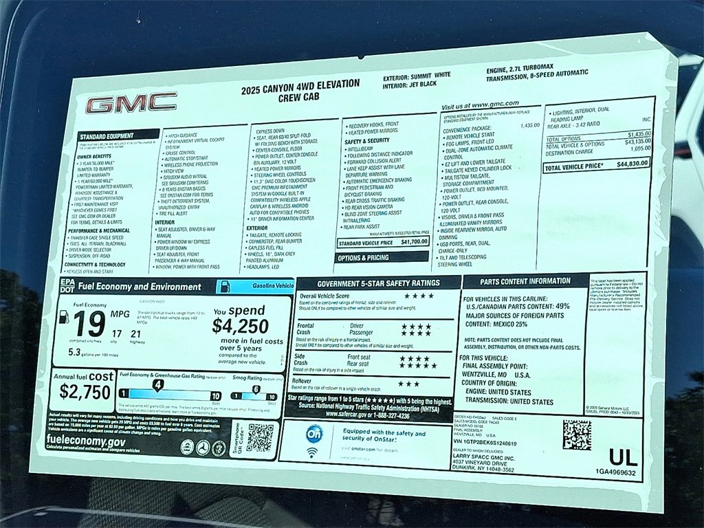 2025 Gmc Canyon Elevation photo 9