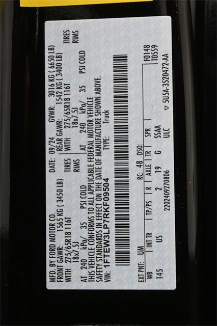 2024 FORD F-150 - Image 36