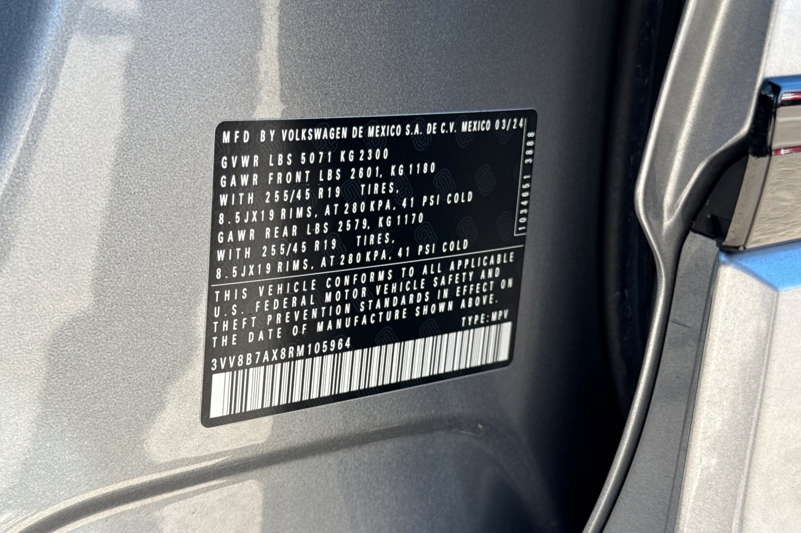 2024 Volkswagen Tiguan SE R-Line Black photo 27