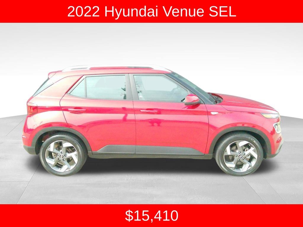 Used 2022 Hyundai Venue SEL with VIN KMHRC8A33NU163307 for sale in Picayune, MS
