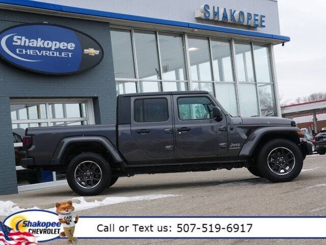 Used 2023 Jeep Gladiator Overland with VIN 1C6HJTFG6PL551846 for sale in Shakopee, Minnesota