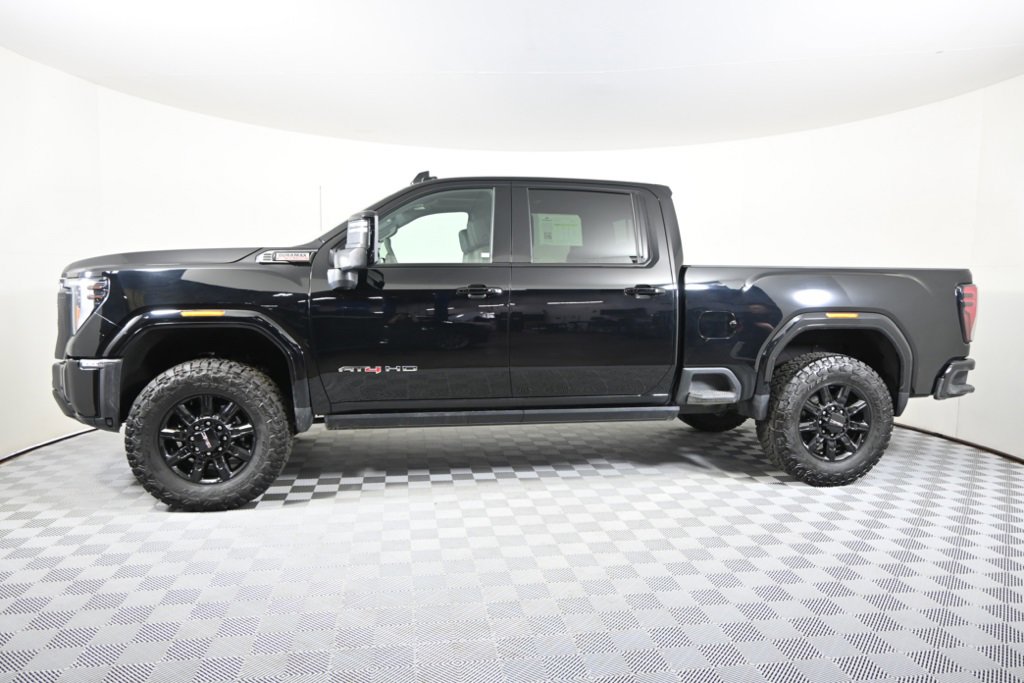 Used 2025 GMC Sierra 3500HD AT4 with VIN 1GT4UVEY4SF155376 for sale in Forest Lake, Minnesota