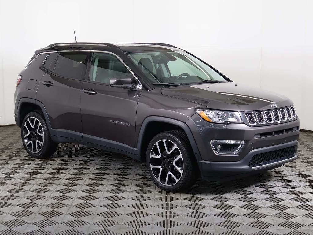 Used 2018 Jeep Compass Limited with VIN 3C4NJDCB0JT298383 for sale in Streetsboro, OH