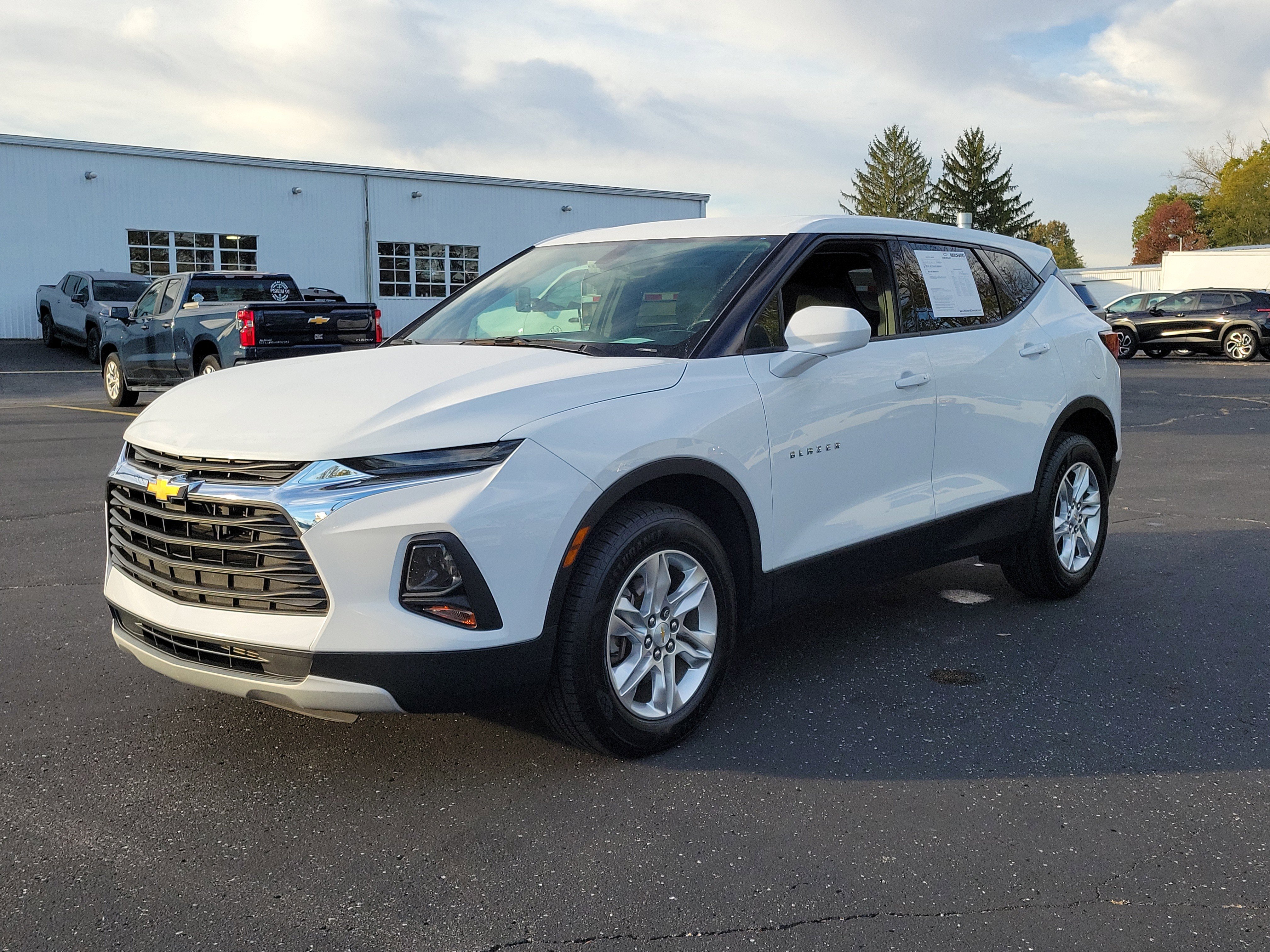 Used 2020 Chevrolet Blazer 1LT with VIN 3GNKBBRA1LS724696 for sale in Brookville, OH