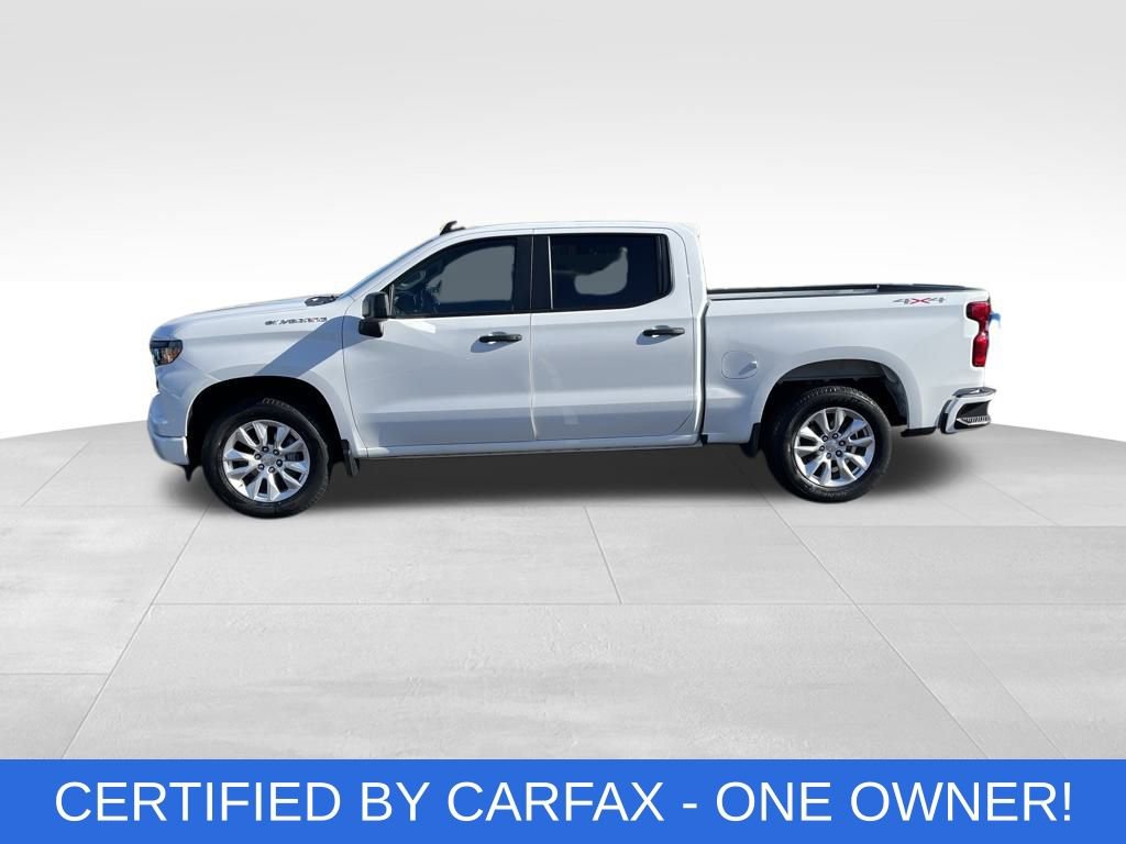 Certified 2022 Chevrolet Silverado 1500 Custom with VIN 1GCPDBEKXNZ611617 for sale in Northfield, Minnesota