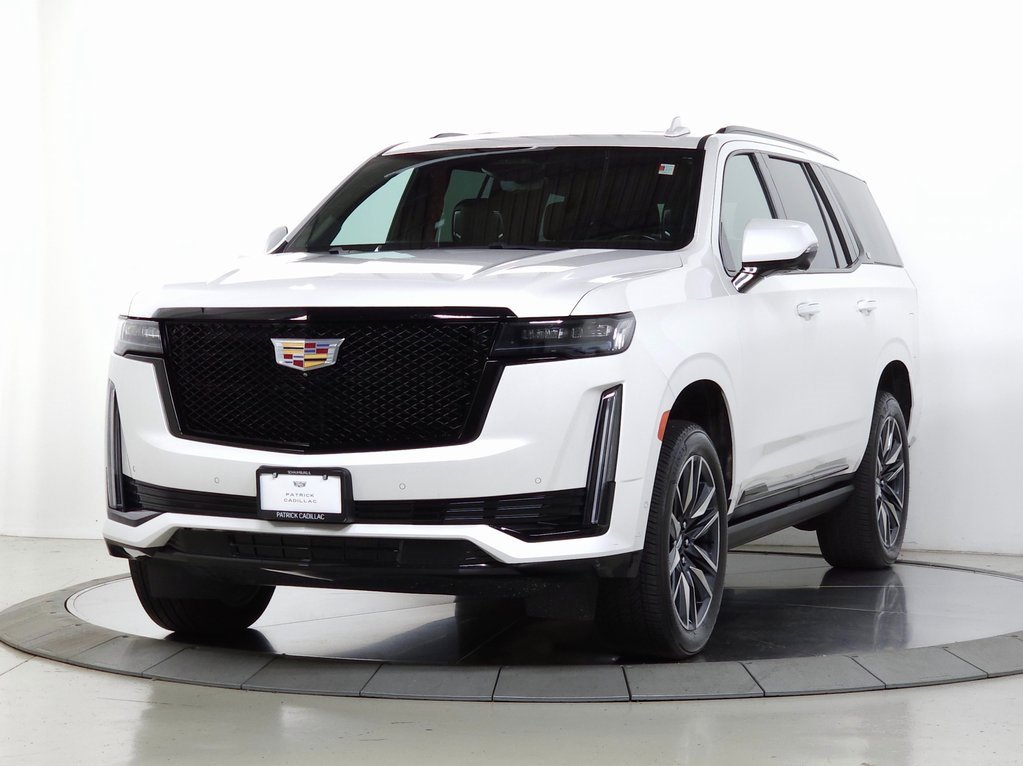 Certified Used 2024 Crystal White Tricoat Cadillac Premium Luxury image 1