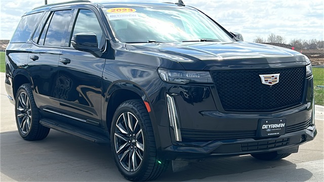Used 2023 Black Cadillac Sport image 1