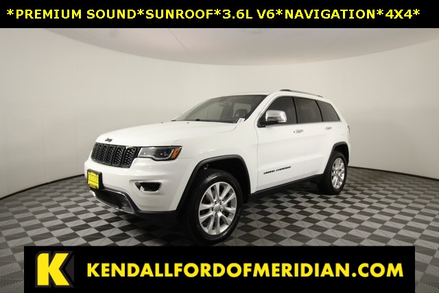 Used 2017 Jeep Grand Cherokee Limited with VIN 1C4RJFBG7HC912636 for sale in Meridian, ID