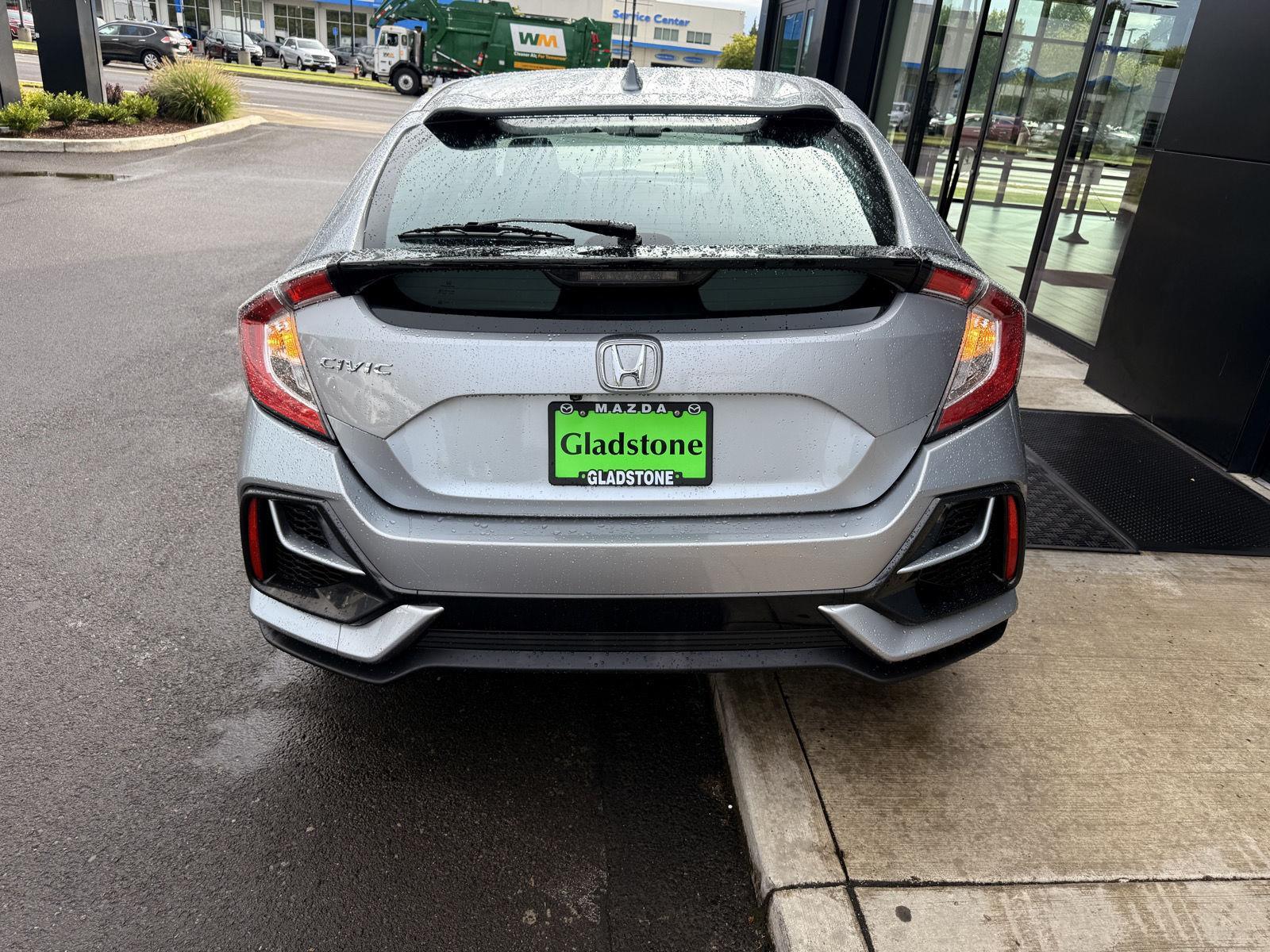2020 Honda Civic Hatchback EX photo 5