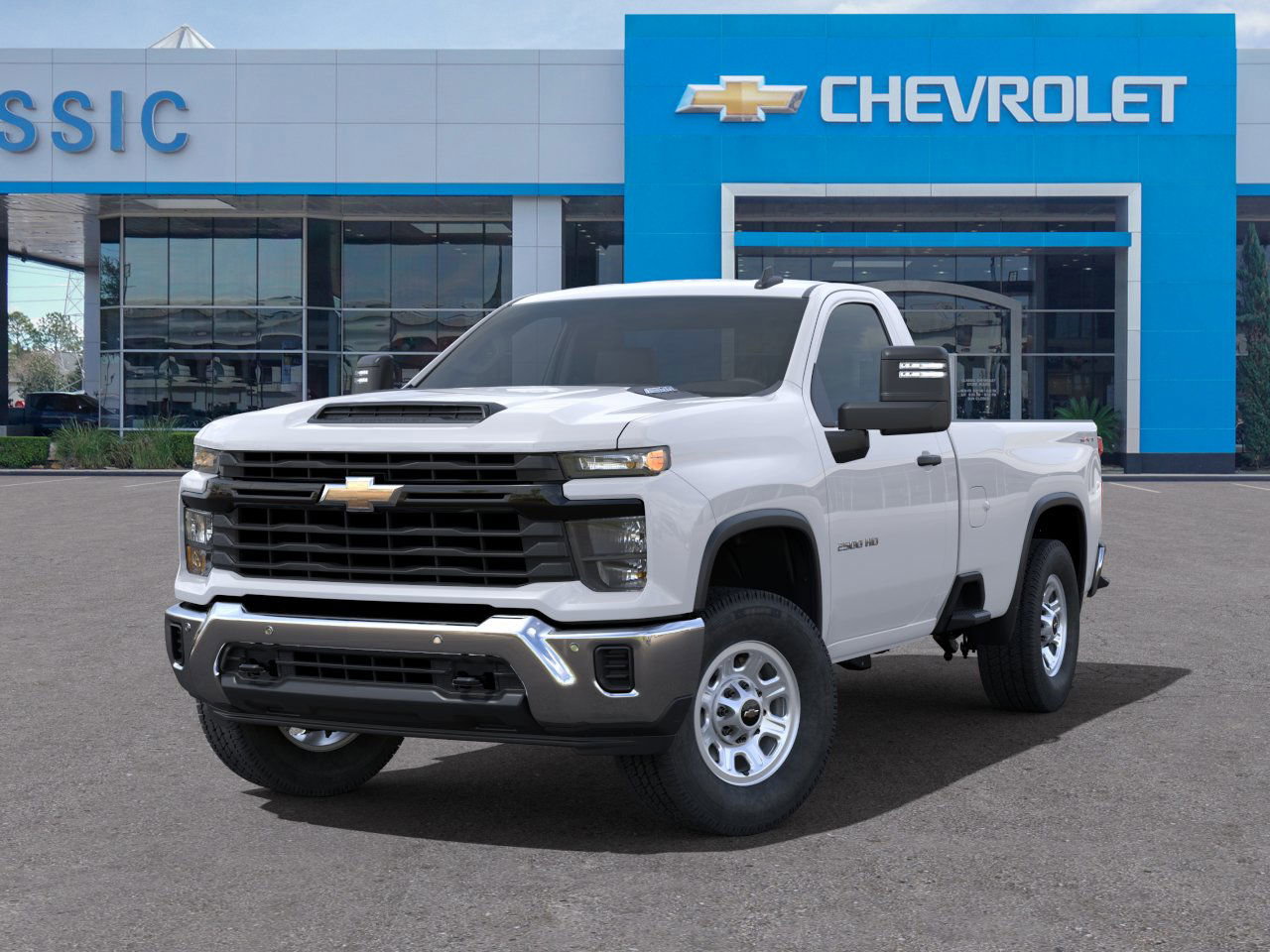 2025 Chevrolet Silverado 2500 HD WT White at Classic Elite Chevrolet Hwy 6