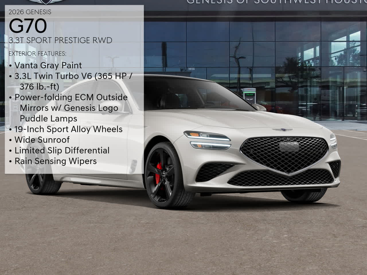 2026 Genesis G70 3.3T Sport Prestige photo 3