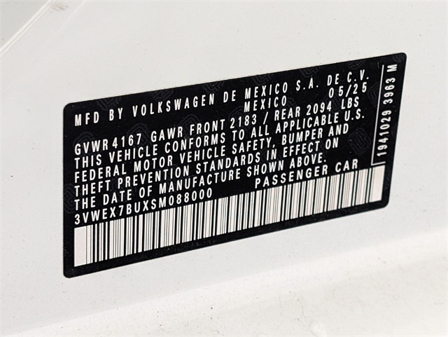2025 Volkswagen Jetta 1.5T SE photo 10