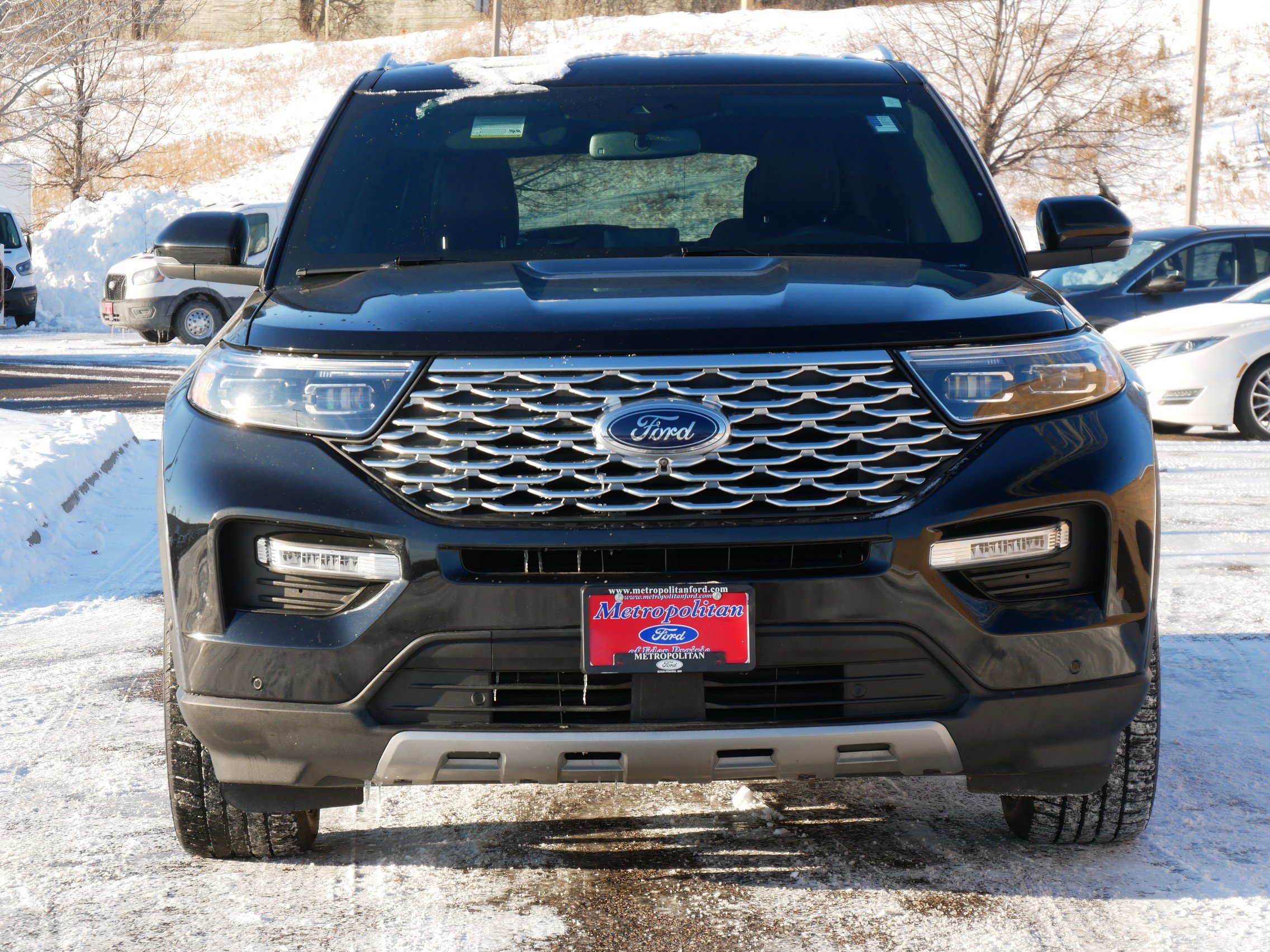 Used 2020 Ford Explorer Platinum with VIN 1FM5K8HC3LGA53876 for sale in Eden Prairie, Minnesota