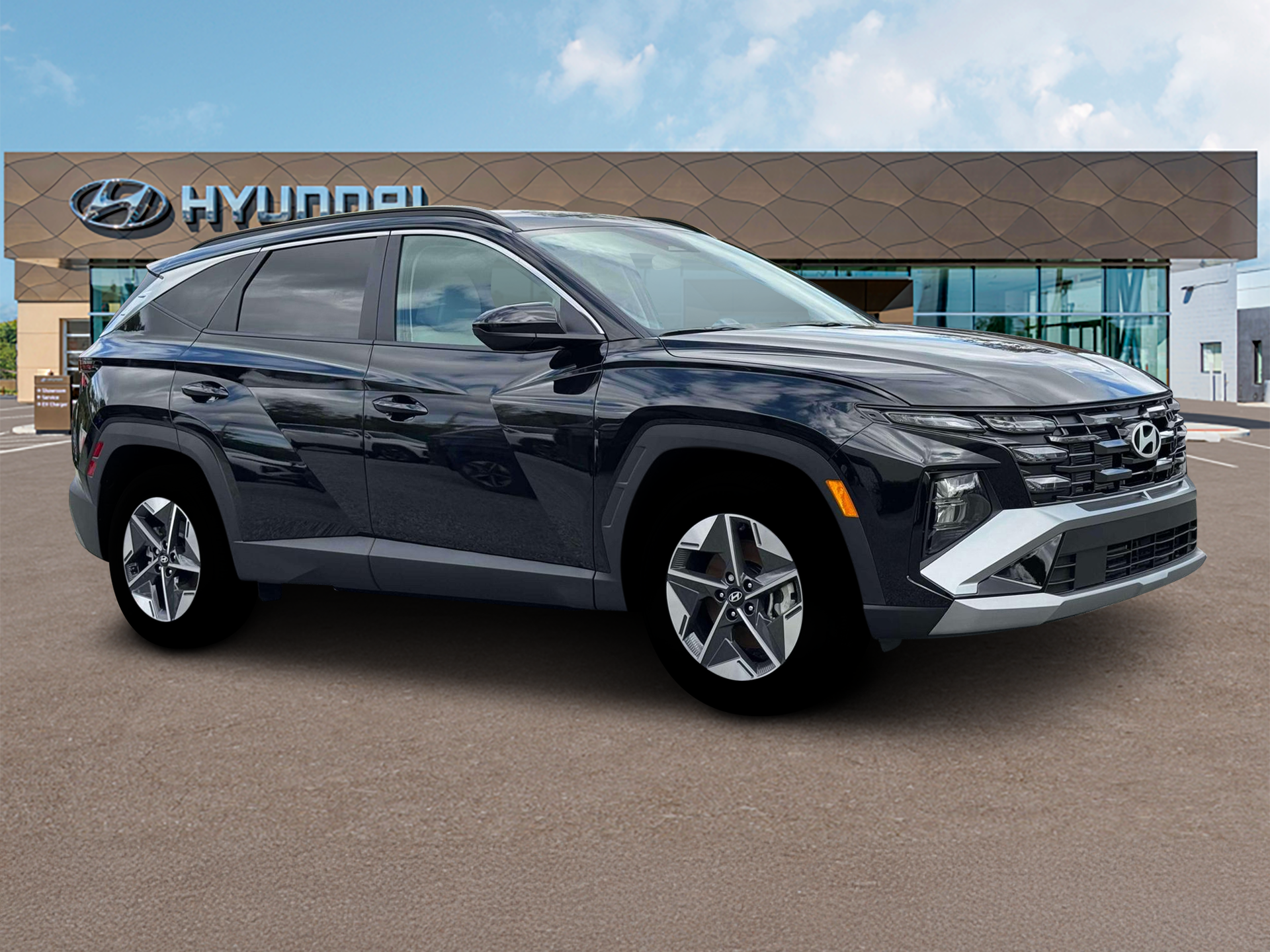 New 2025 Black Hyundai SEL FWD image 10