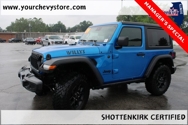 2024 Jeep Wrangler Willys photo 2