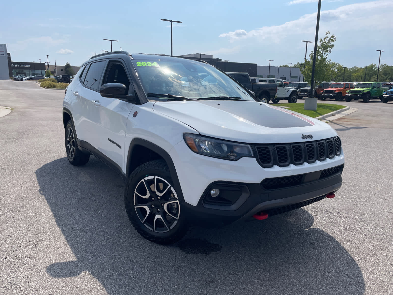 Used 2024 Jeep Compass Trailhawk with VIN 3C4NJDDNXRT146275 for sale in Kansas City