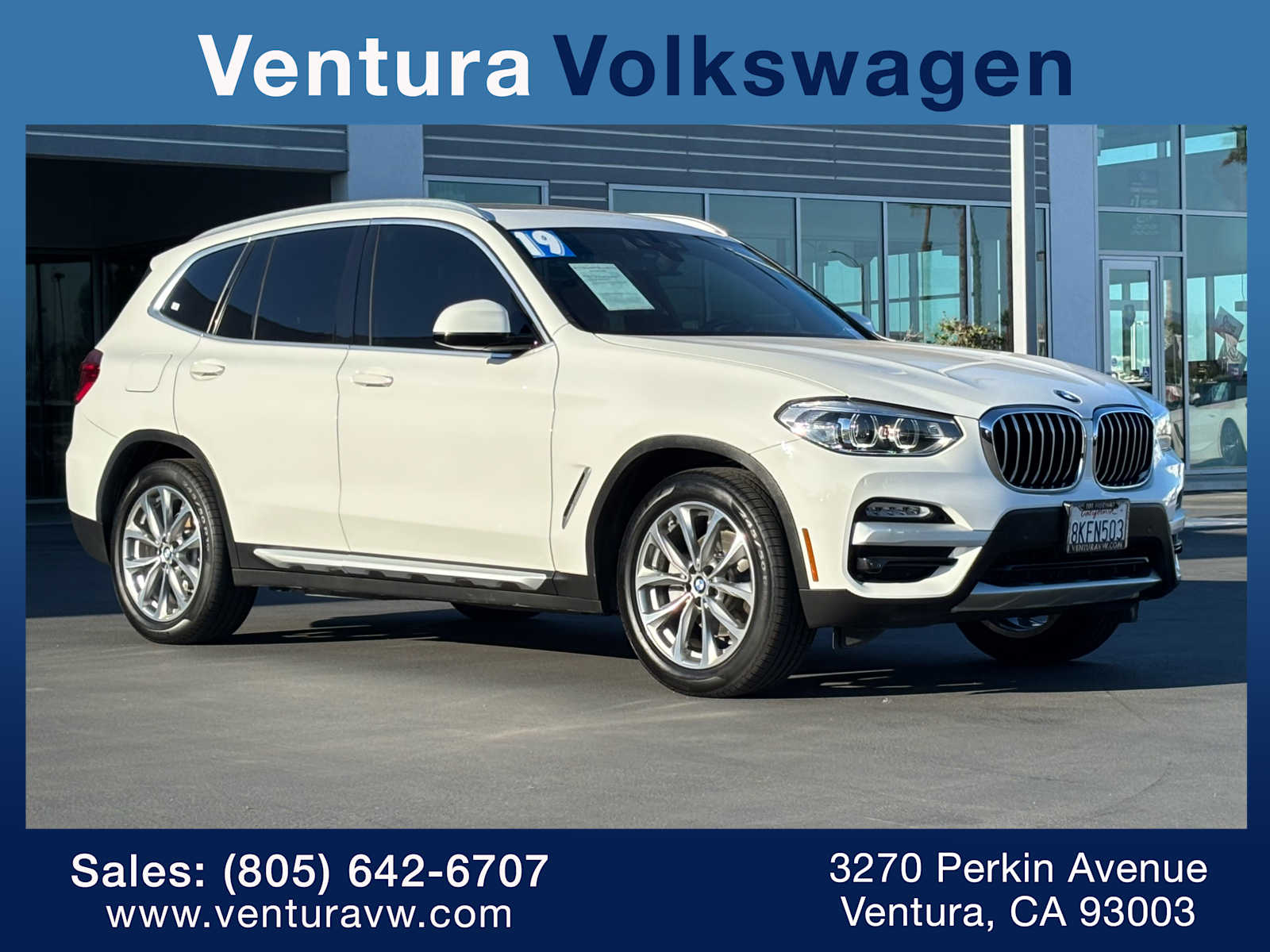 2019 BMW X3 30i