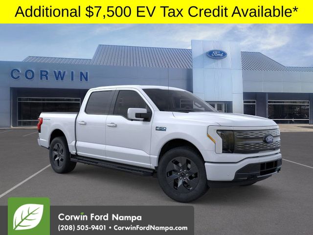 New 2025 White Metallic Ford Lariat image 1