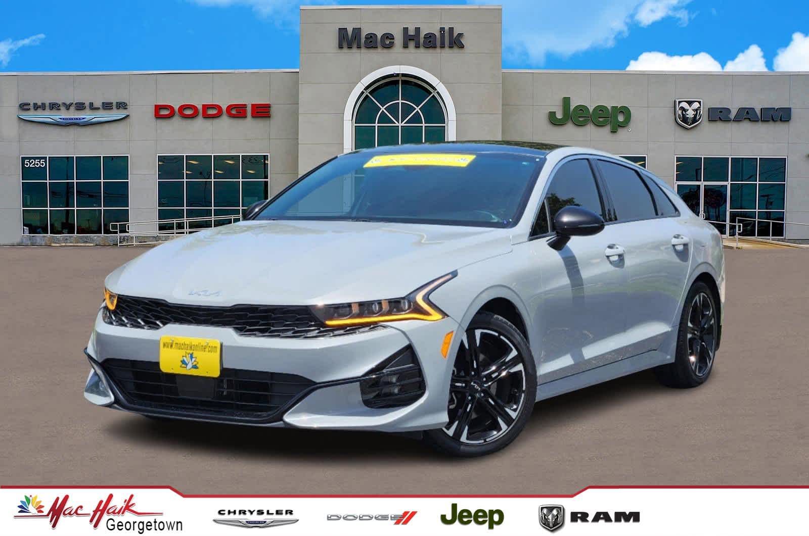 PreOwned 2023 Kia K5 GTLine 4dr Car in 221177A Mac Haik Dodge Chrysler Jeep Ram
