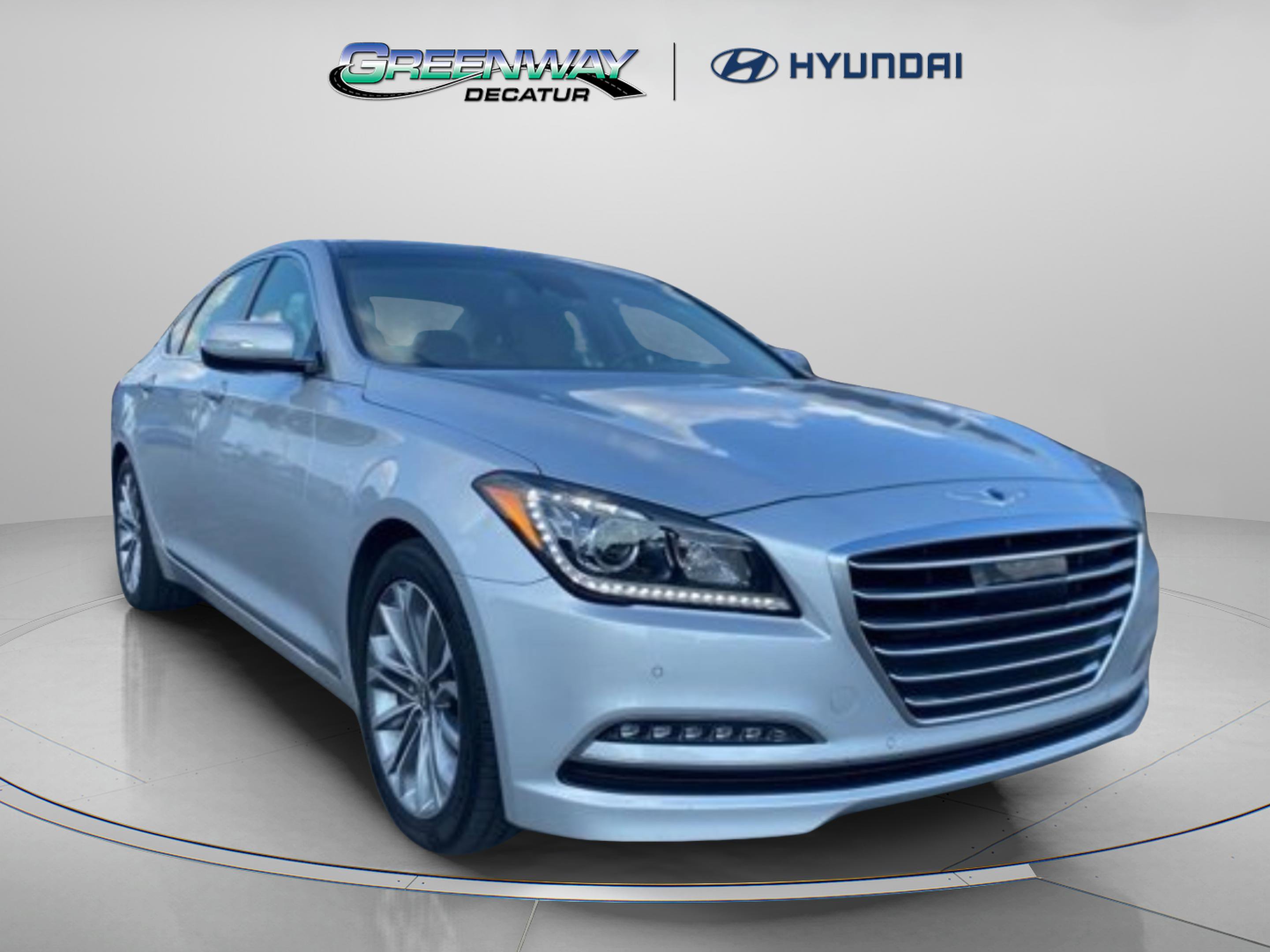Used 2017 GENESIS G80 Base with VIN KMHGN4JE3HU195626 for sale in Decatur, AL
