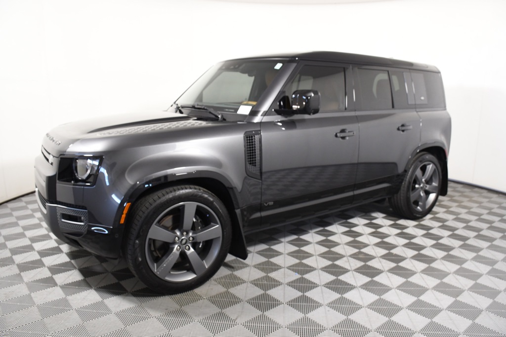 Used 2024 Land Rover Defender Carpathian Edition with VIN SALEWEEE3R2323748 for sale in Richfield, Minnesota
