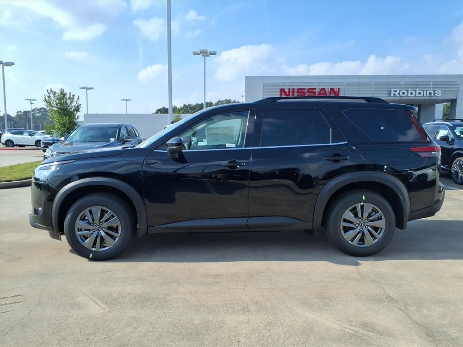 2025 Nissan Pathfinder SV Black at Robbins Nissan