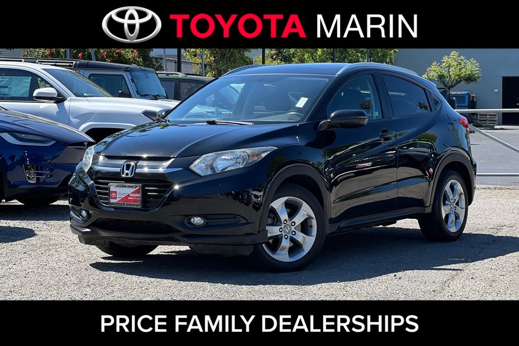 Used 2016 Honda HR-V EX-L with VIN 3CZRU6H7XGM735599 for sale in Larkspur, CA