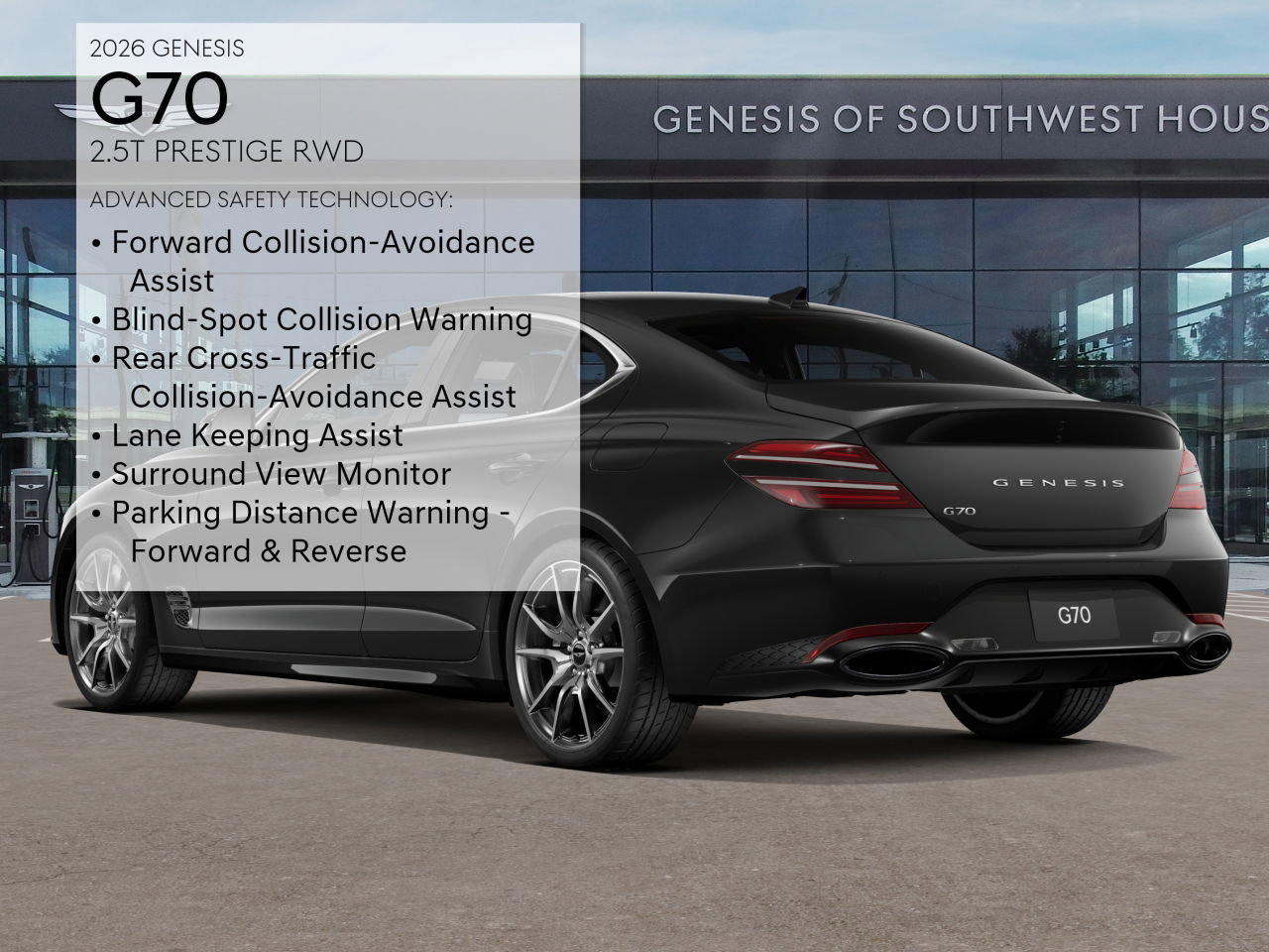 2026 Genesis G70 2.5T Prestige photo 3