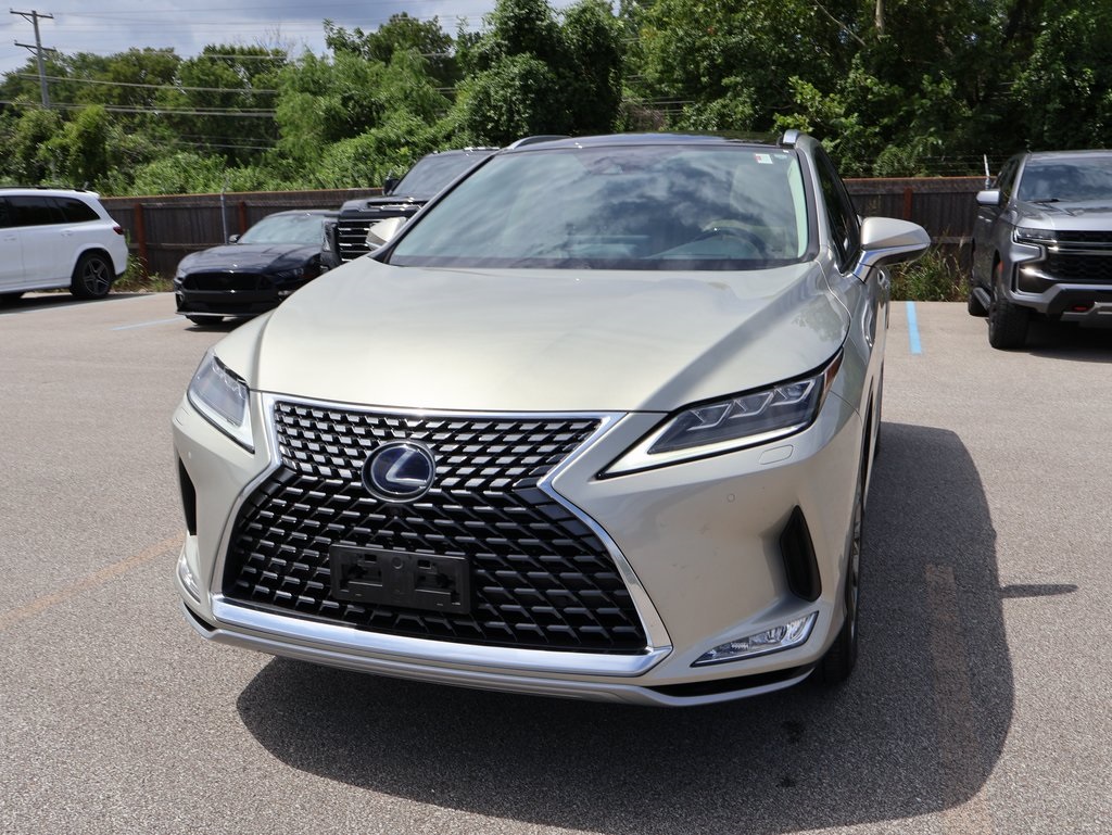 Used 2021 Lexus RX Hybrid 450h with VIN 2T2JGMDA7MC071133 for sale in Kansas City