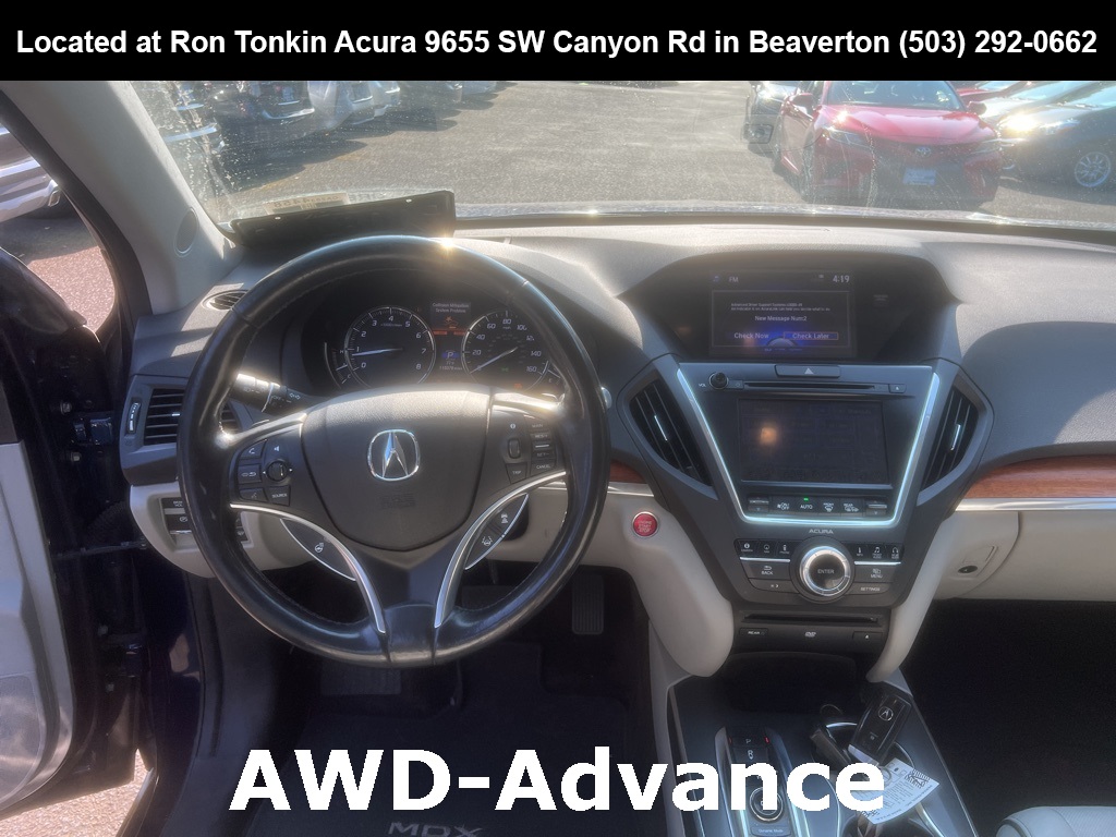 2017 Acura MDX SH-AWD Advance Entertainment photo 7