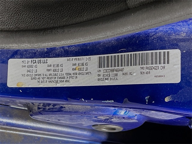 2015 Chrysler 200 Limited photo 11