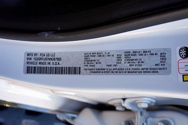 Used 2022 White Ram TRX image 36