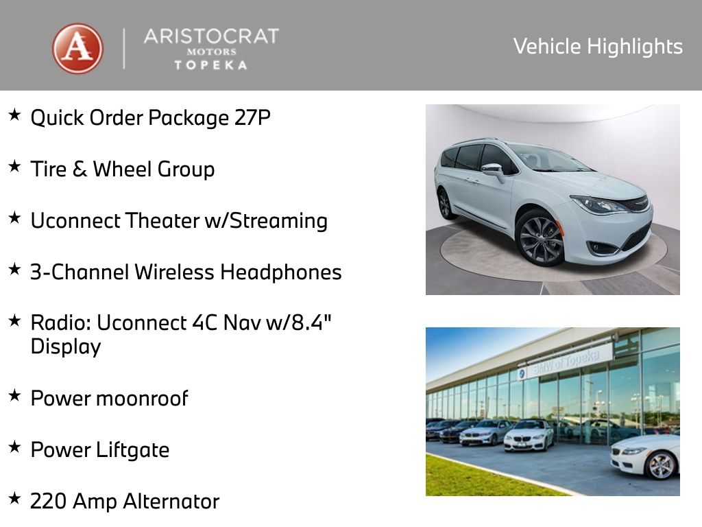 Used 2018 Chrysler Pacifica Limited with VIN 2C4RC1GG0JR228191 for sale in Kansas City