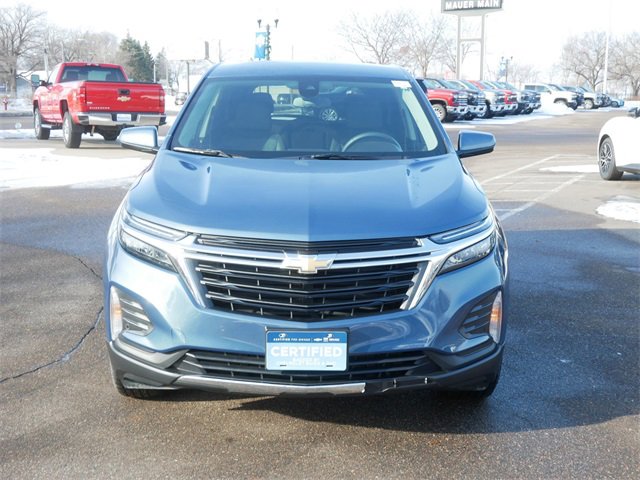 Certified 2024 Chevrolet Equinox LT with VIN 3GNAXUEG8RL193146 for sale in Anoka, Minnesota