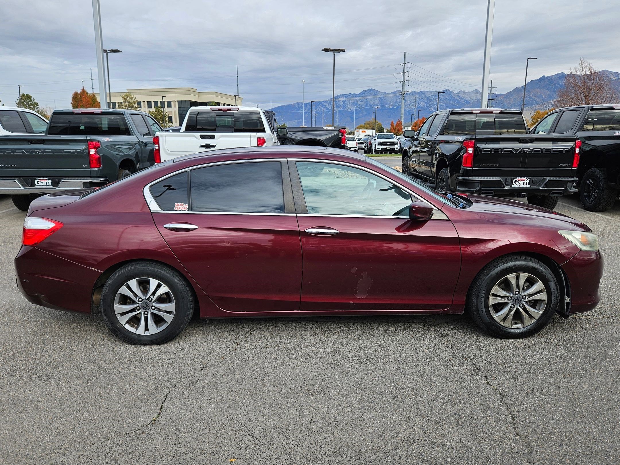 Used 2013 Honda Accord LX with VIN 1HGCR2F3XDA283427 for sale in American Fork, UT