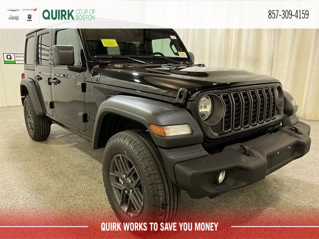 New 2025 Black Clearcoat Jeep Sport S image 1