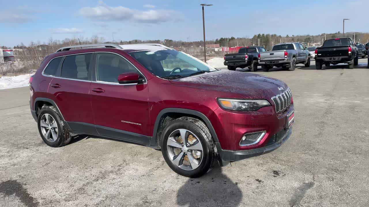 Used 2019 Jeep Cherokee Limited with VIN 1C4PJMDN2KD117762 for sale in Oakland, ME