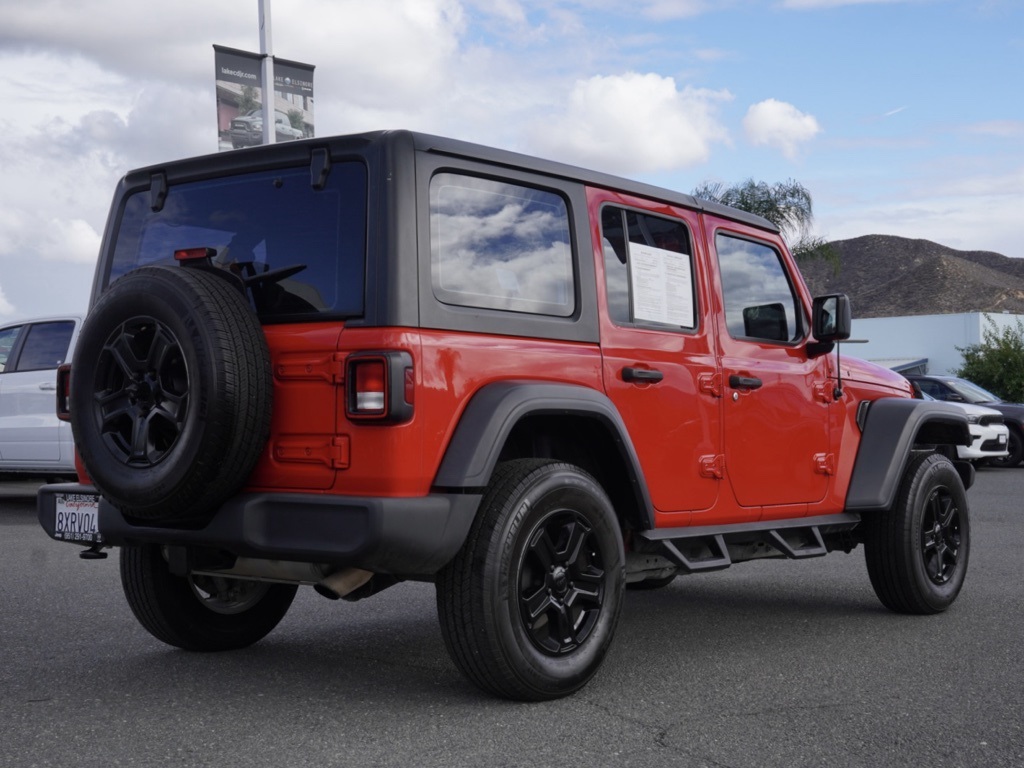 2019 Jeep Wrangler Unlimited Sport photo 3