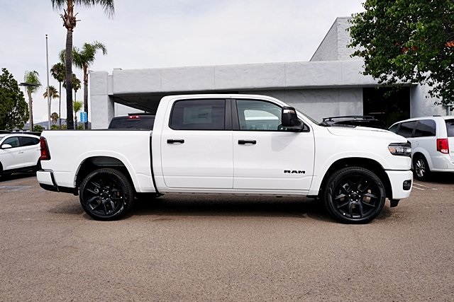 New 2026 Bright White Clear-Coat Exterior Paint RAM Laramie image 7