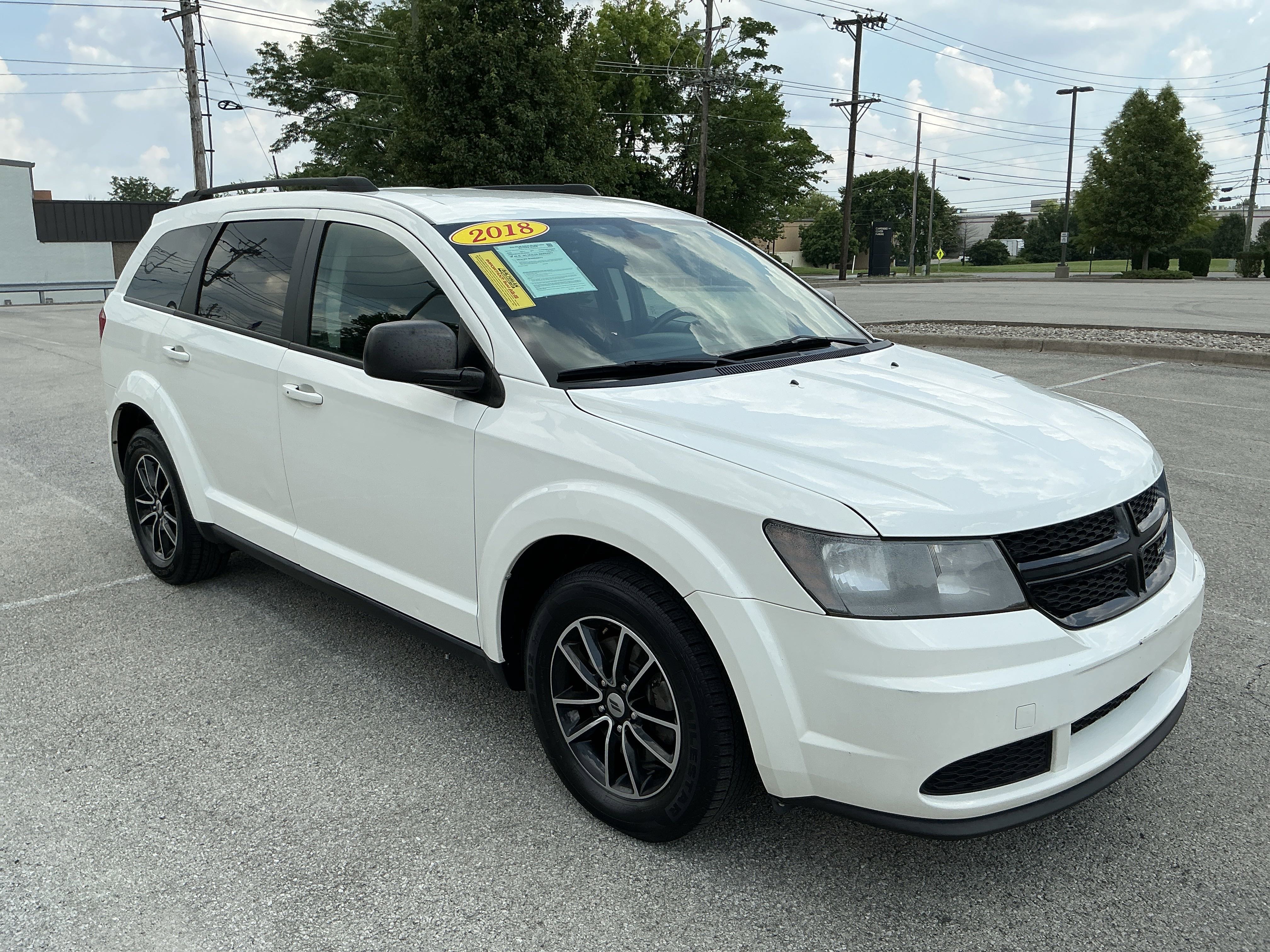 Used 2018 Dodge Journey SE with VIN 3C4PDCABXJT534101 for sale in Louisville, KY