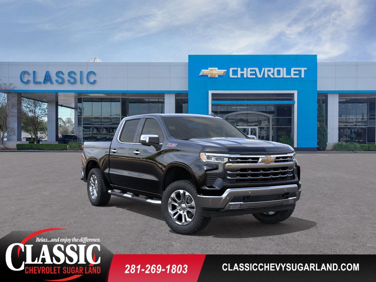 2026 Chevrolet Silverado 1500 LTZ Black at Classic Elite Chevrolet Hwy 6